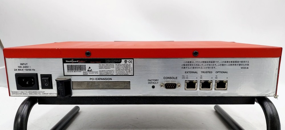 WatchGuard Firebox 1000 F3064H Network Security