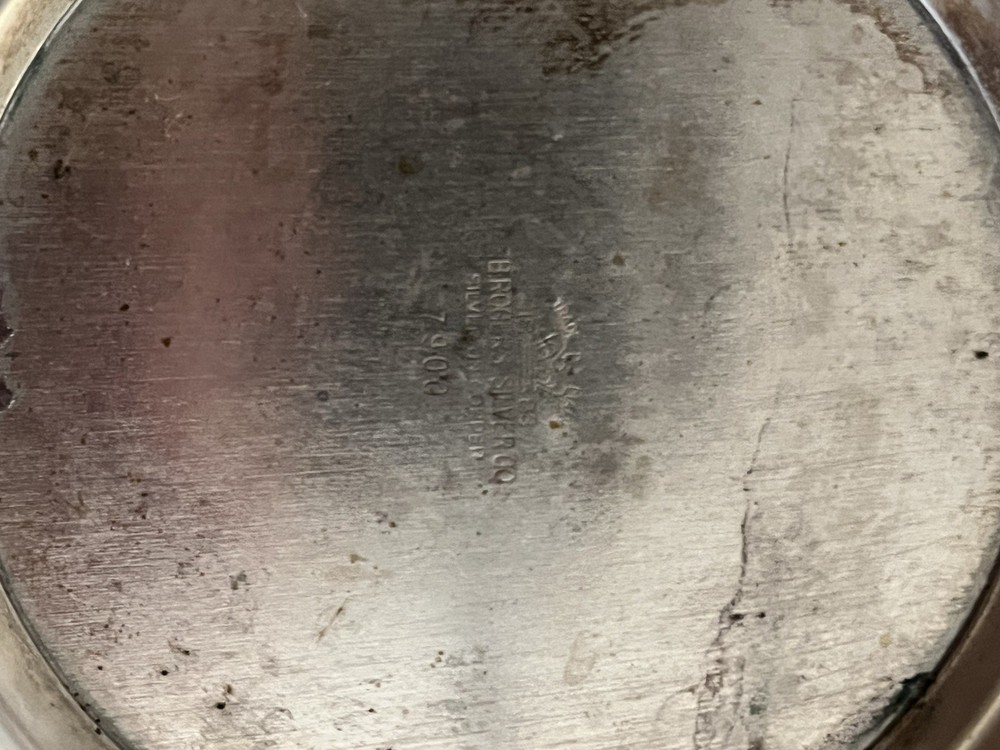 F.B. Rogers Silverplate Ornate Decorative Bowl