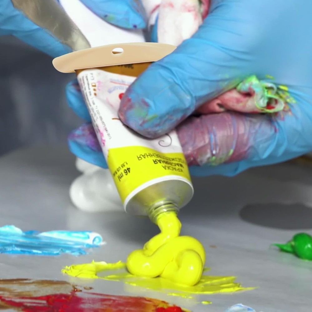 4PCS Toothpaste Squeezer,Toothpaste Dispenser,Plastic Toothpaste Tube Squeezer,H