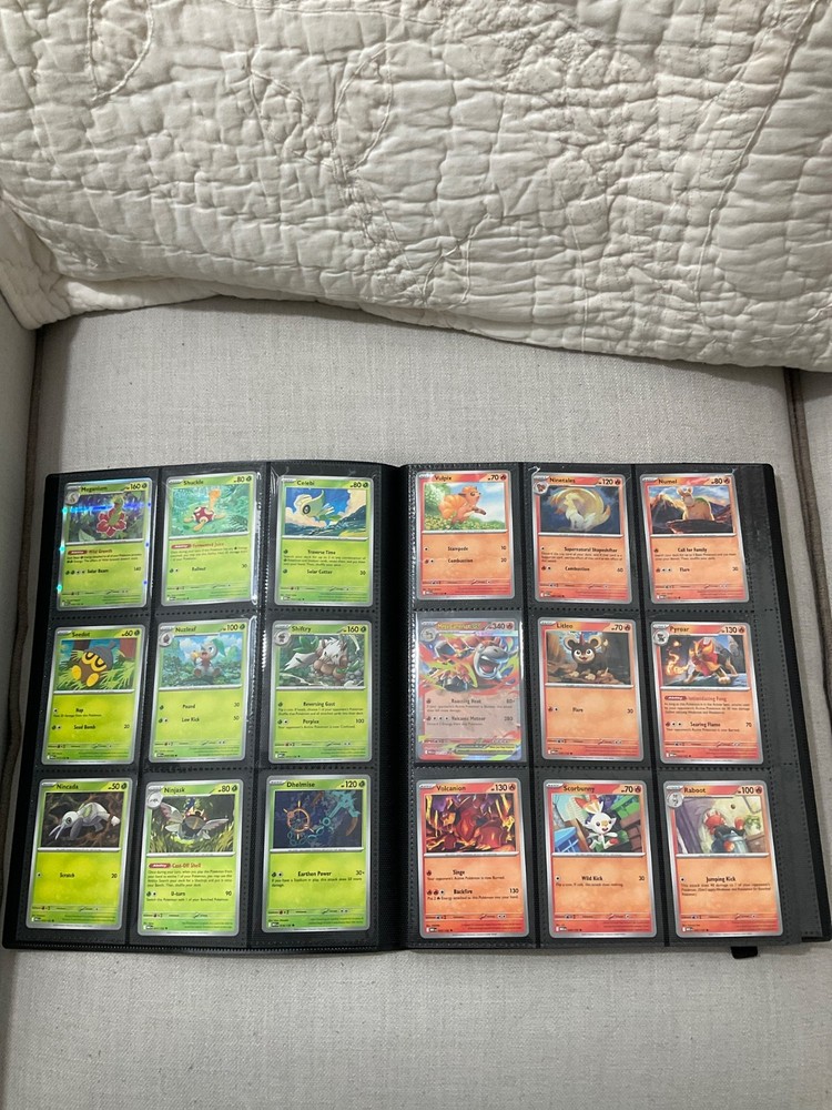 Pokemon MEGA EVOLUTION Complete Base Set (Binder included)