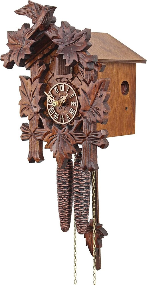 Cuckoo Clock - The Traditional Vine Leaves