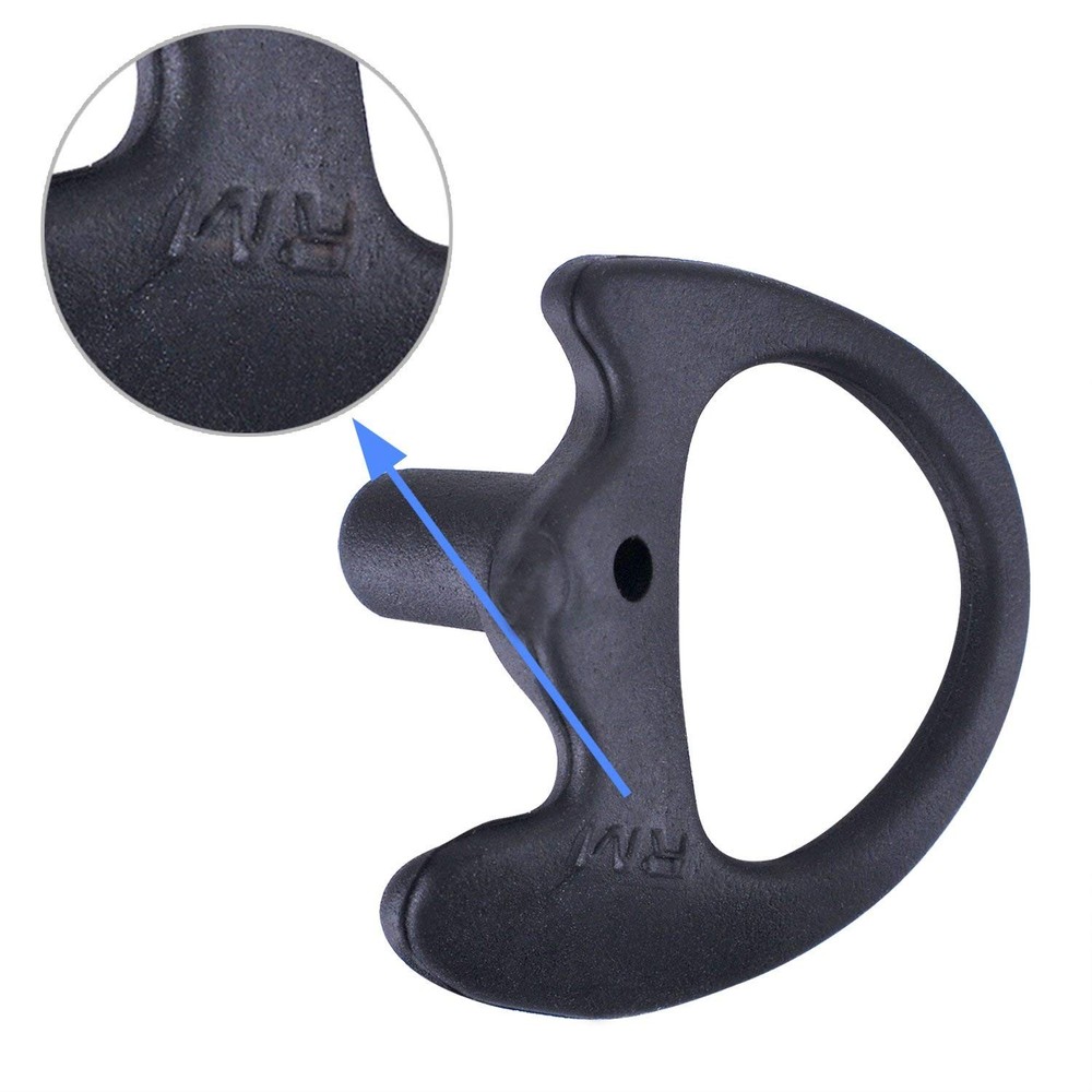 Universal Replacement Soft Silicone Open Ear Insert Earmould for Two Way Radi...
