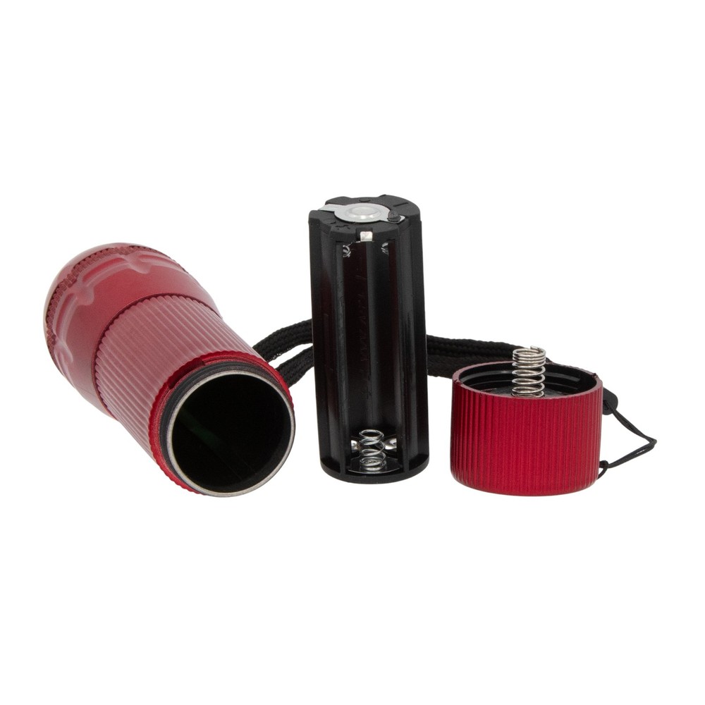 Smart Home 3pc Lantern and Flashlight Emergency Light Set in Red