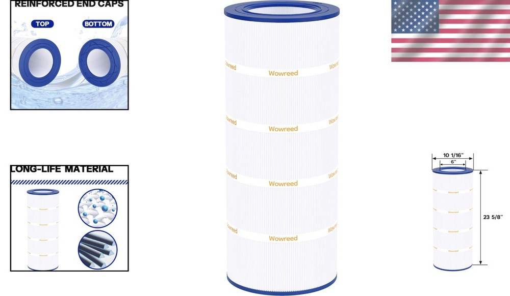 High-Efficiency Pool Filter Replacement Compatible with Clean and Clear Models