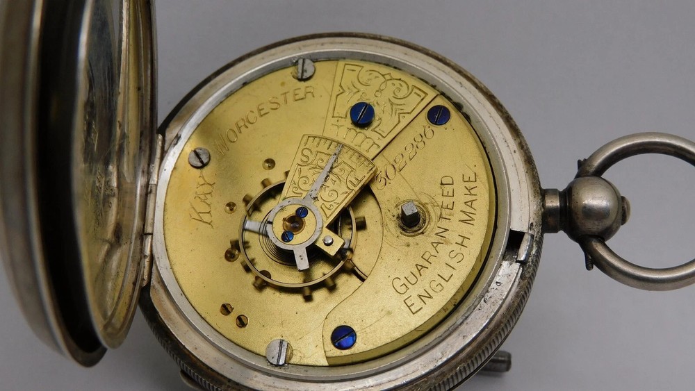 Working Silver Pocket Watch Silver Pocket Watch Working CMA1