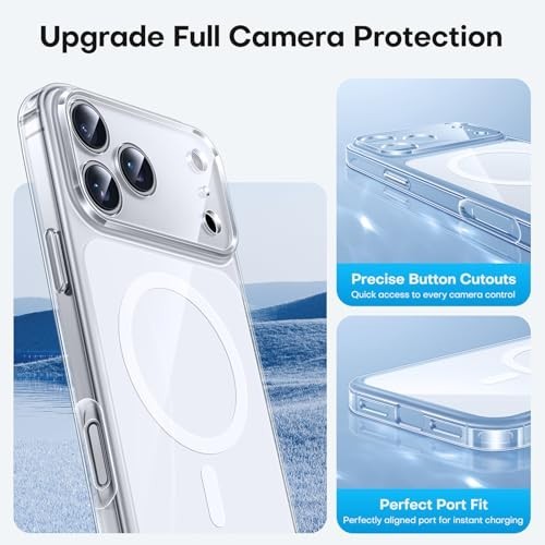 TAURI Original Design for iPhone 17 Pro Case, Compatible with MagSafe with Scree