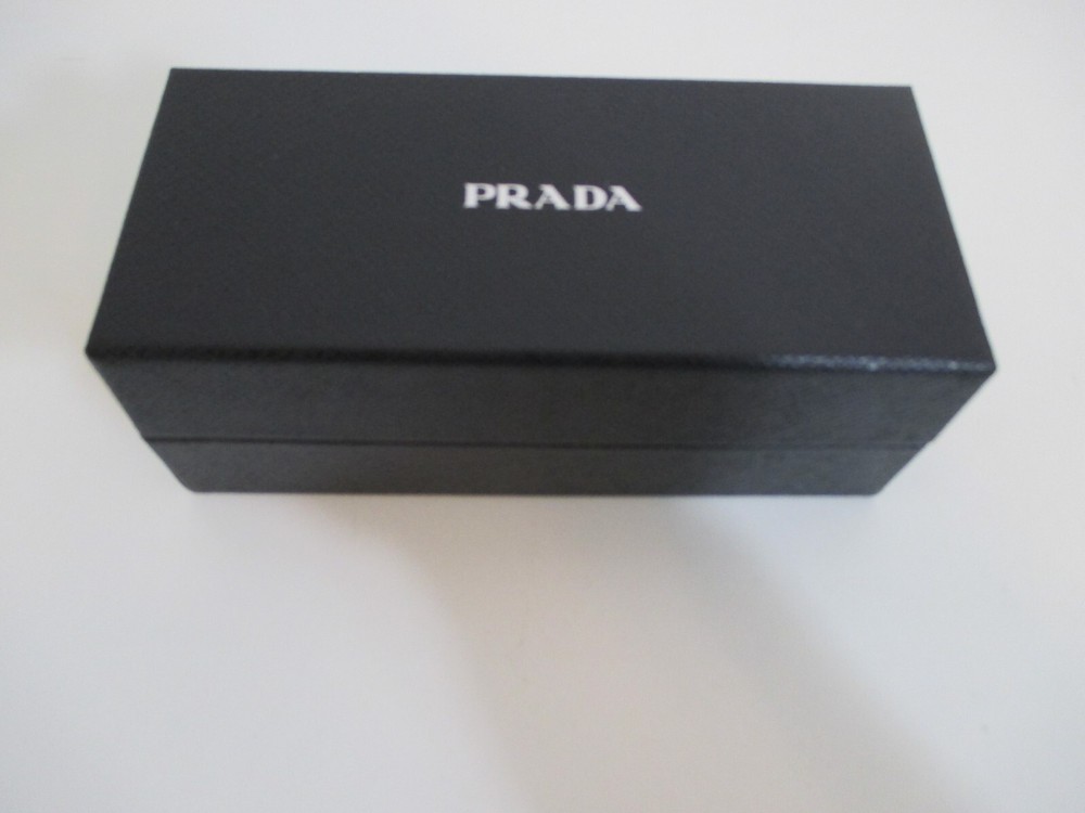 EMPTY PRADA BOX GLASSES BOX AUTHENTIC BLACK