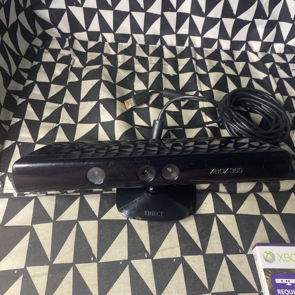 Microsoft Xbox 360 Kinect Motion Sensor Bar 1473 w/ Adventures! Game Lot Bundle