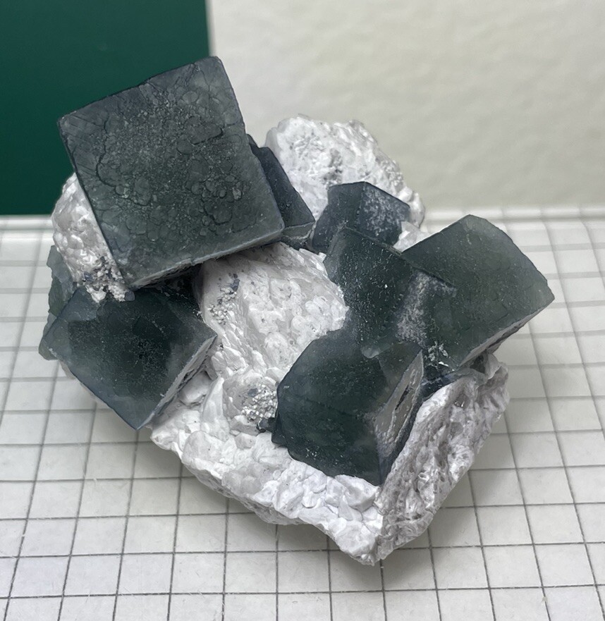 60g Cubic Fluorite Specimen Mined In Inner Mongolia China