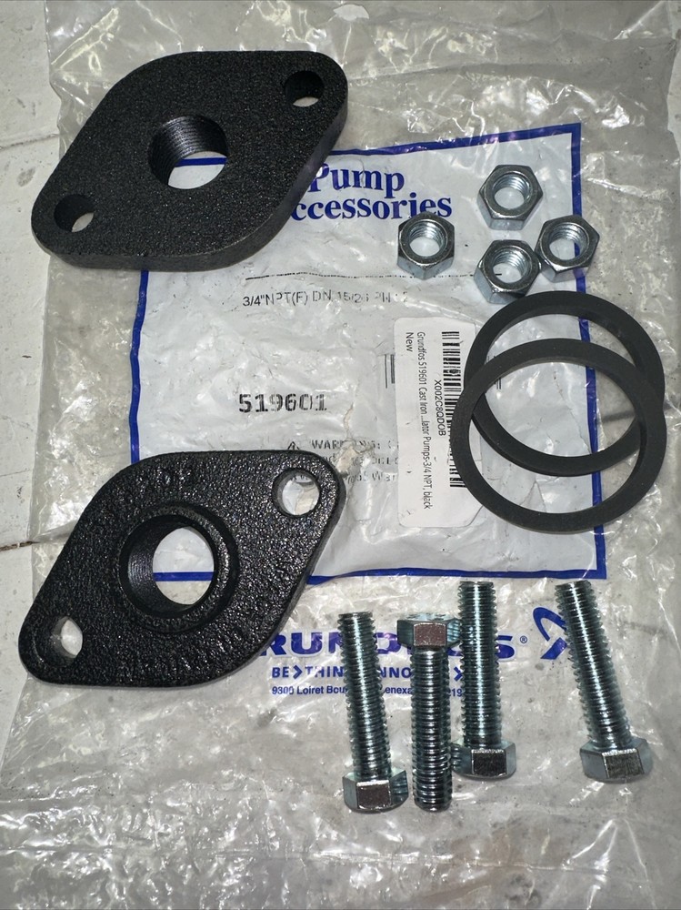 PUMP ACCESSORIES ADAPTER THREAD-FLANGE 519601 3/4"NPT(F) DN 15/26 PN 12NPT (F)