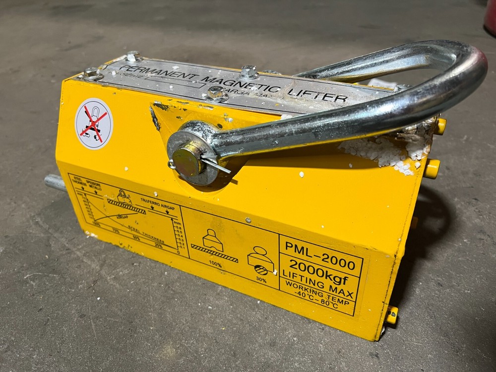 Permanent Magnetic Lifter PML-2000 2000kgf Lifting Max