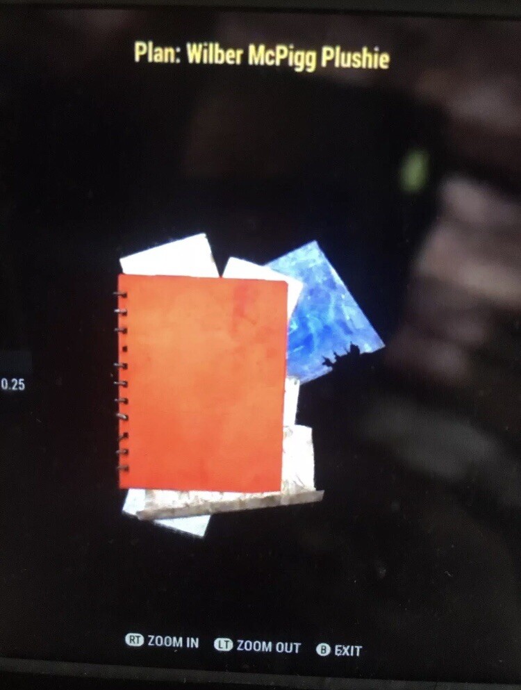 (Xbox) Wilbur McPigg Plushie Plan