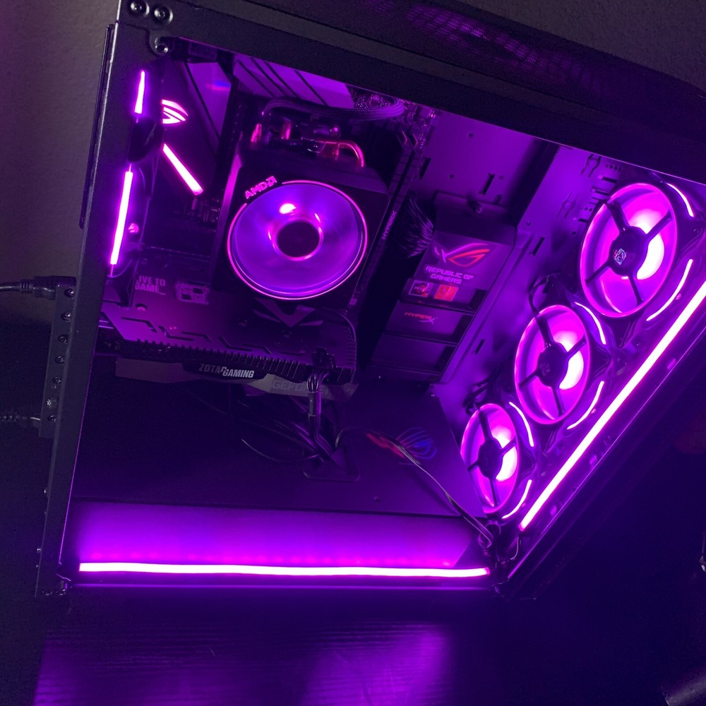 Gaming PC & LG Monitor