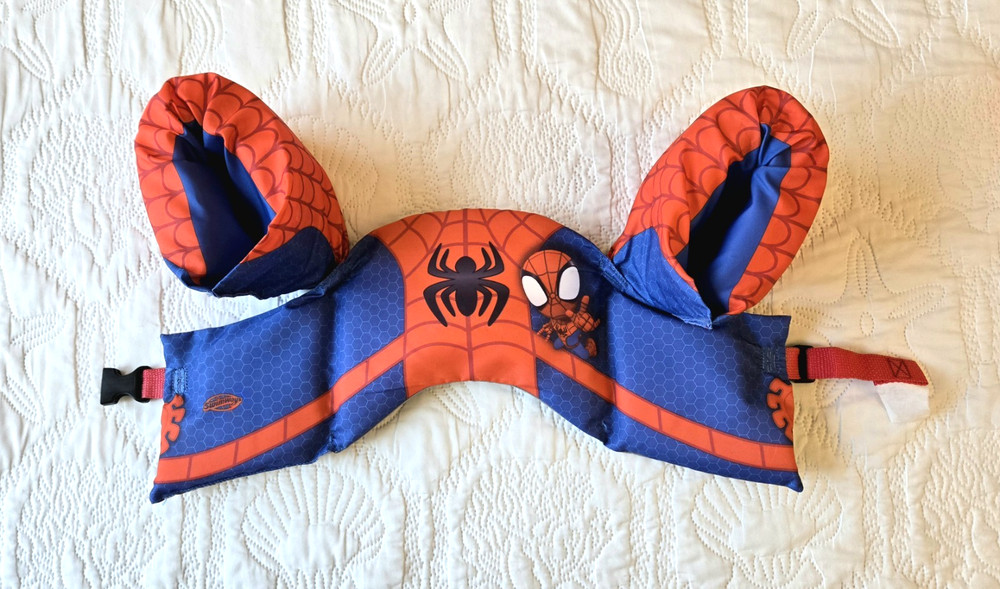 SwimWays Spider-Man Trainer Life Jacket (User Weight 33-55 lbs.)