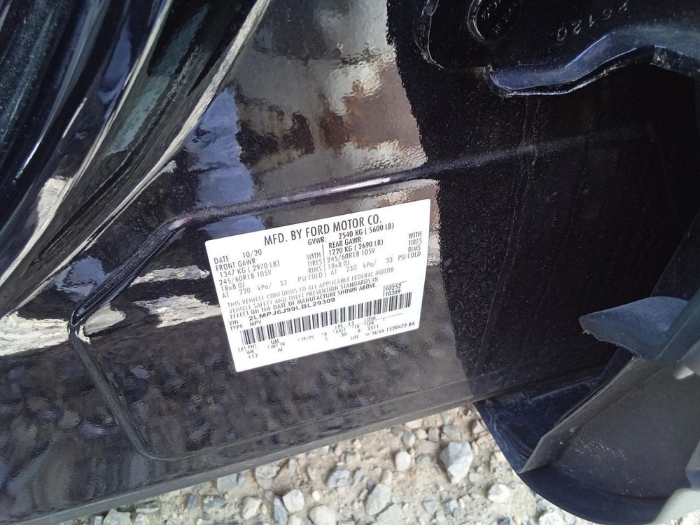 Camera/Projector Camera Tailgate Mounted Fits 19-20 NAUTILUS 860317