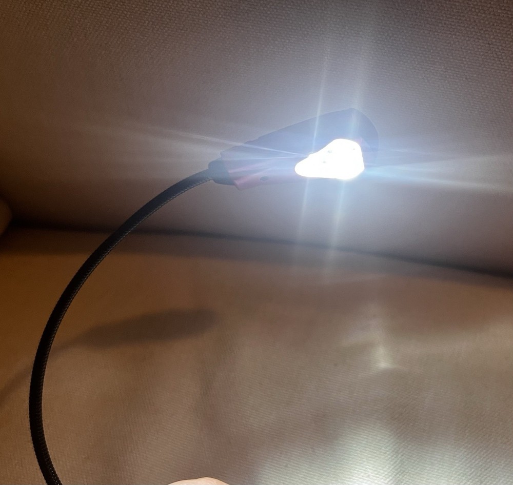 UltraBrite Pink LED Clip-On Reading Light