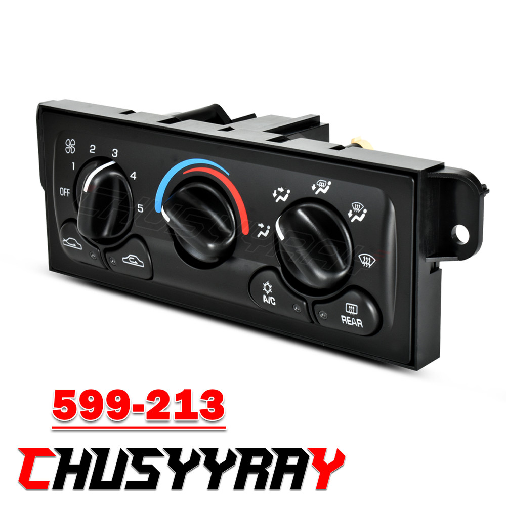 Climate Control Unit A/C Heater Control Switch For 1997-99 Oldsmobile Cutlass