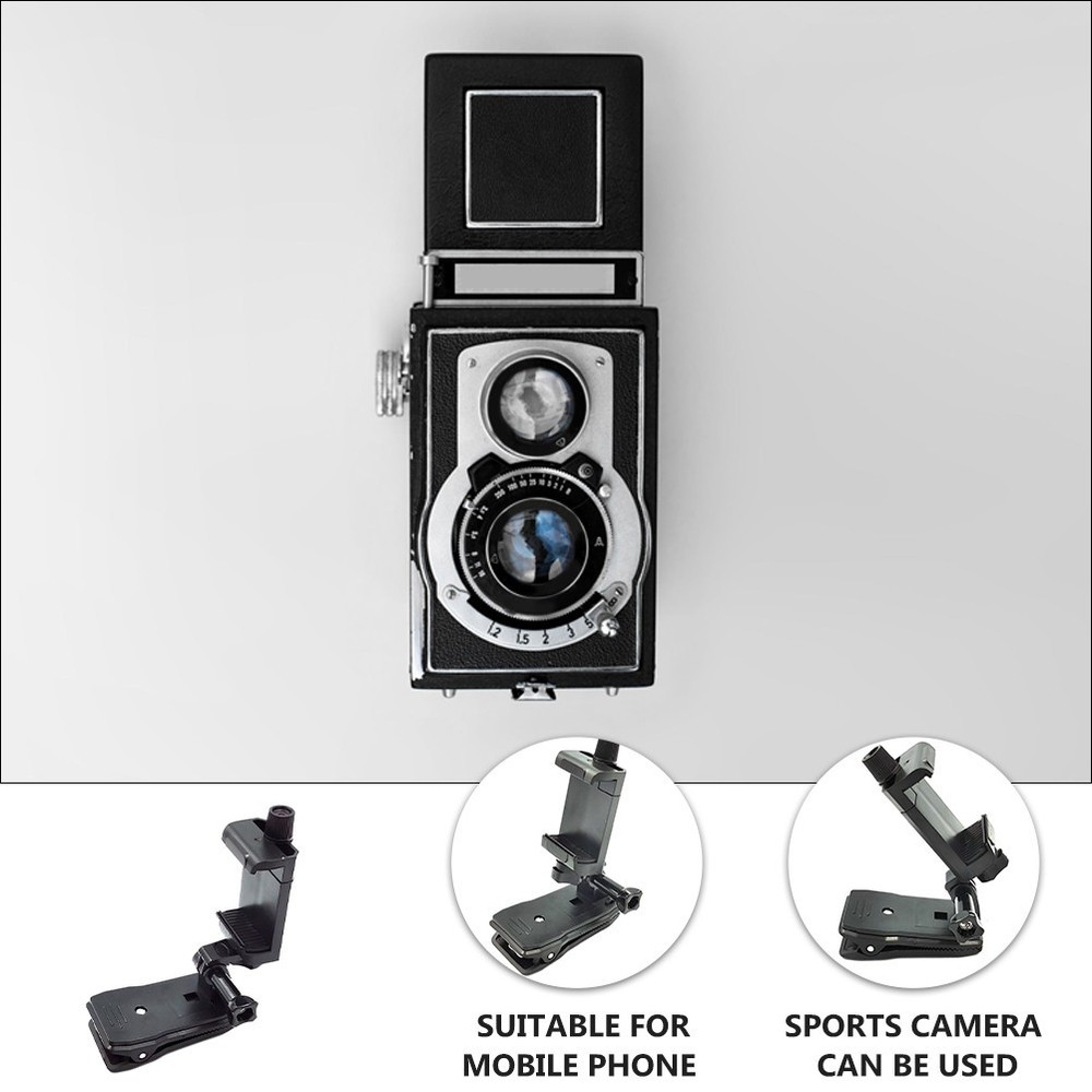 Cellphone Tripod Backpack Clamp Strap Mounting for Camera Shoulder