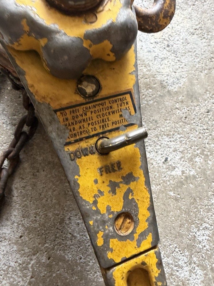 Tugit 3/4 Ton Ratchet Chain Hoist