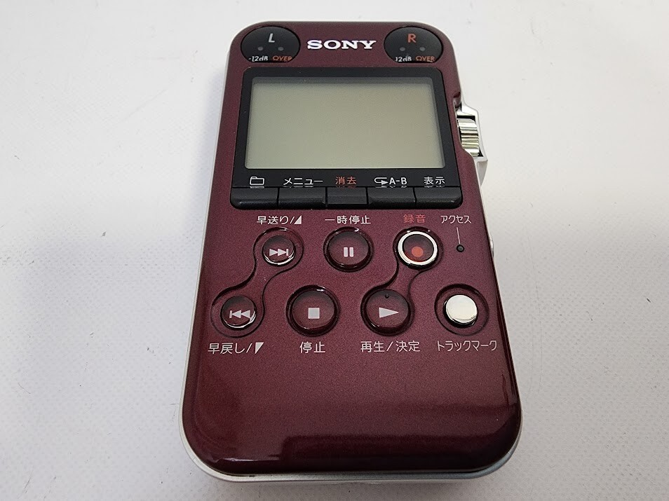 SONY PCM-M10 Red Audio Linear PCM Recorder
