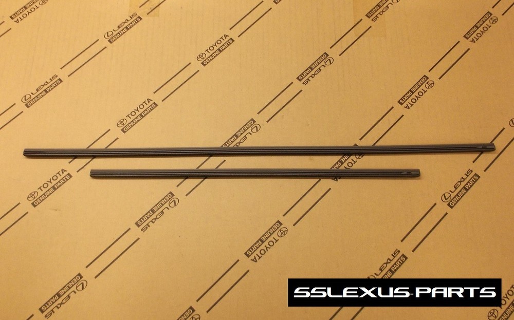 Lexus GS350 (2013-2018) OEM Genuine Front WIPER BLADE RUBBER INSERTS REFILL SET