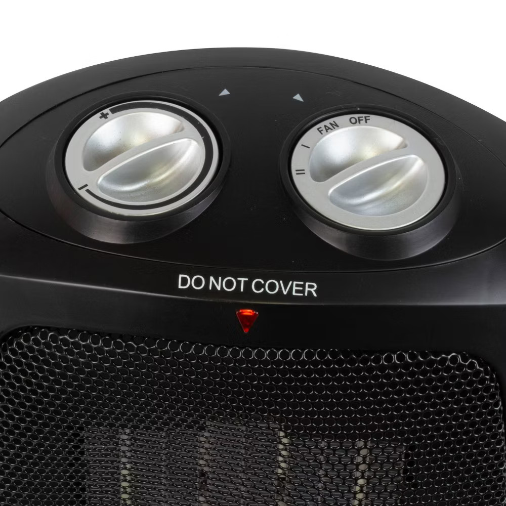 BLACK+DECKER Personal Ceramic Indoor Heater Black