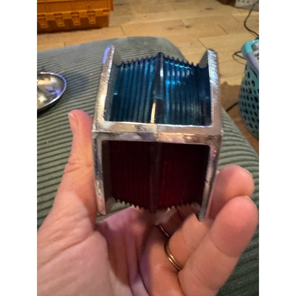 Vintage Chrome Boat Navigation Light