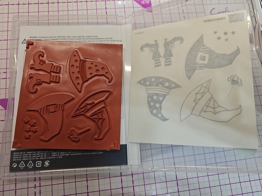 Stampin’ Up! BEWITCHING Stamp Set & WITCH HAT Punch Bundle HALLOWEEN