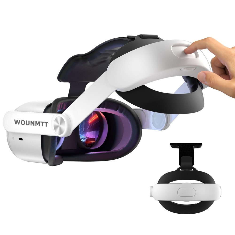 Adjustable Head Strap for Oculus Quest 2 - Elite Comfort Replacement Accessory,
