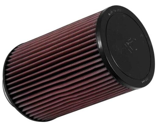 High-Flow Original Lifetime Universal Clamp-On Air Filter: High Performance,