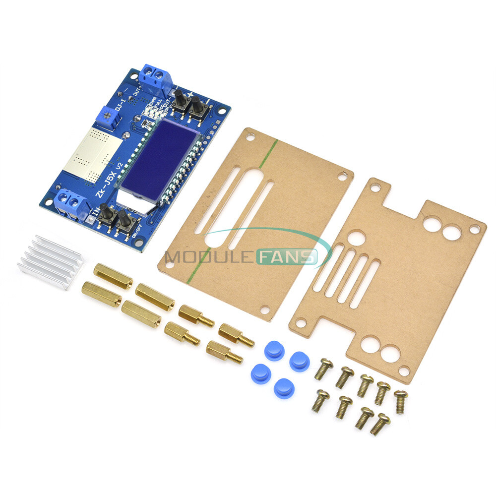 5A DC Boost Buck Down Constant Voltage Current Power Supply Module+Case