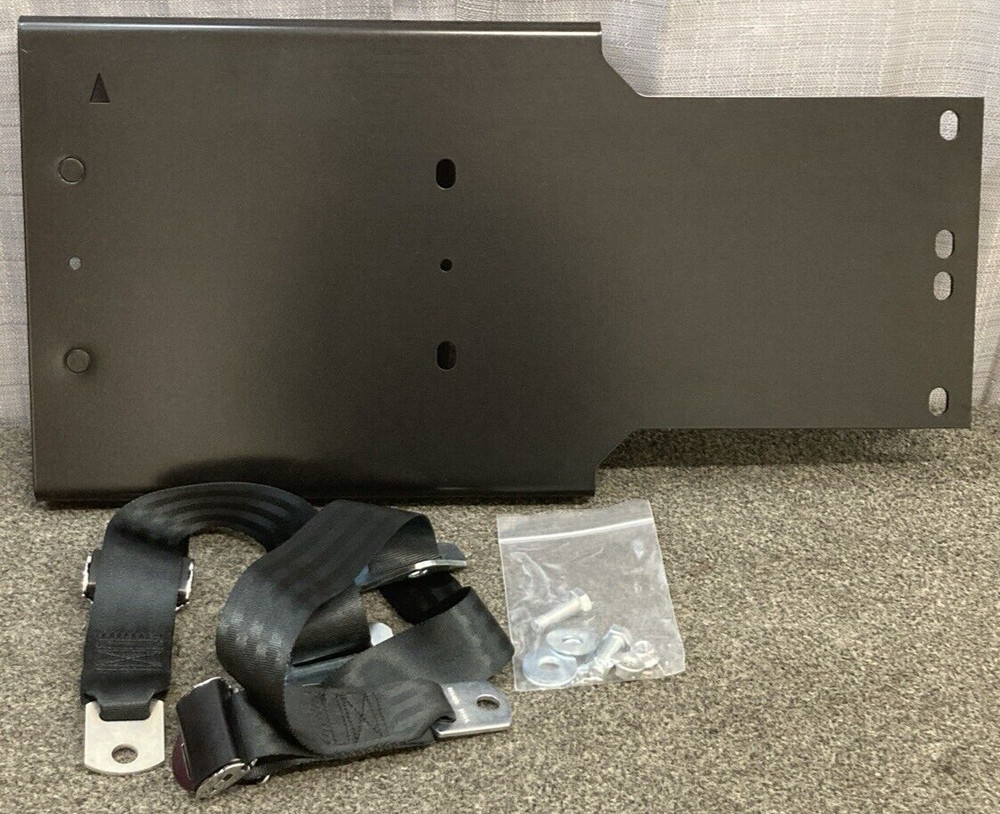NEW SEATS 179181PS ADAPTER PLATE MOUNTING BRACKET & TETHER BELT ASSEMBLY