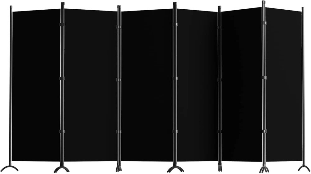 Biombo divisor de ambientes portátil de 6 paneles