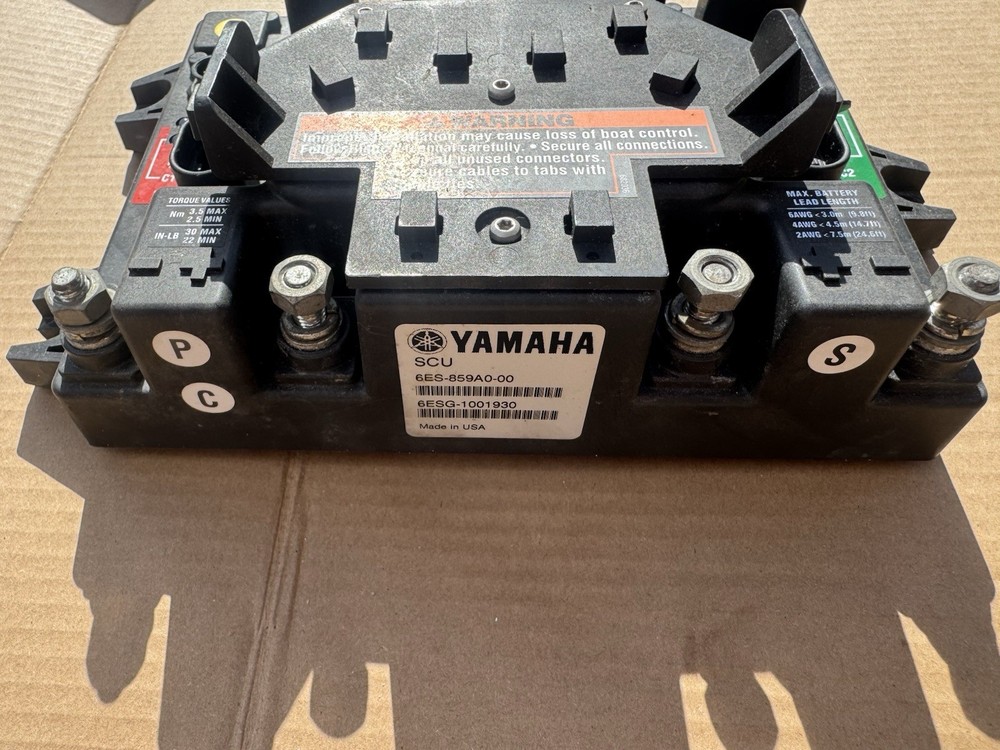 Yamaha Helm Master Legacy Scu For Twin Engines.