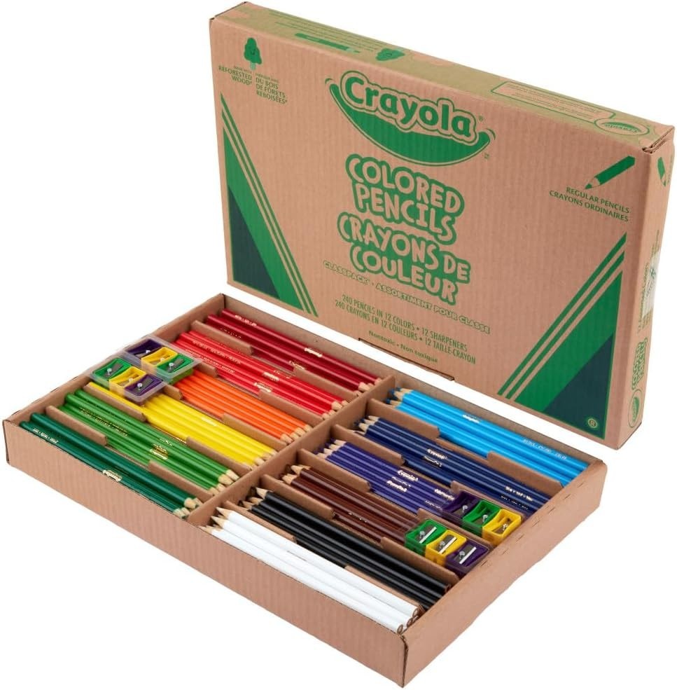 Crayola Colored Pencils Classpack (240ct)