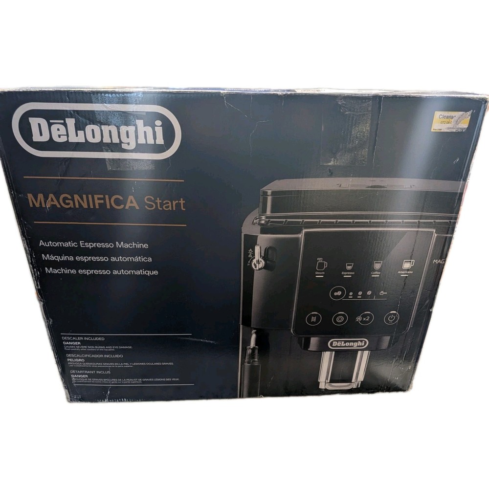 DeLonghi Magnifica Start Automatic Coffee and Espresso Machine-New Open Box