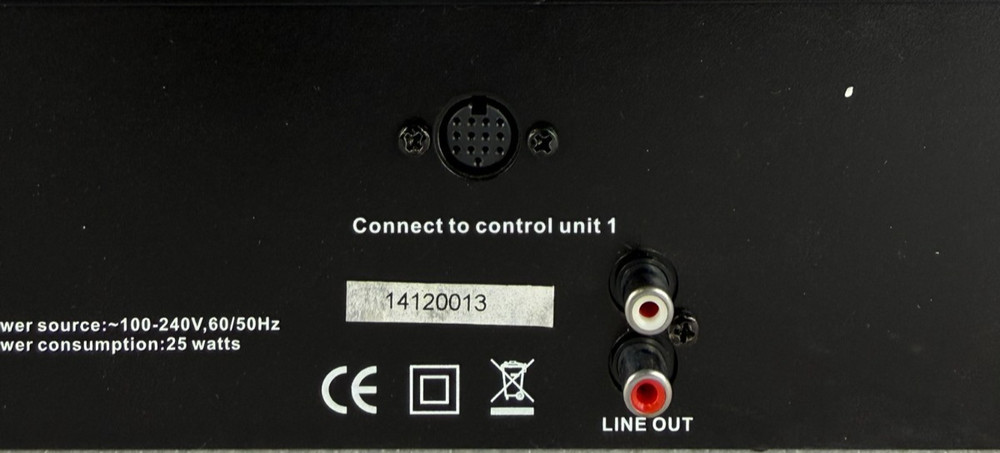 5 CORE DJM-1300 PRO SERIES - Dual CD Player Rack Mount DJ Controller USB