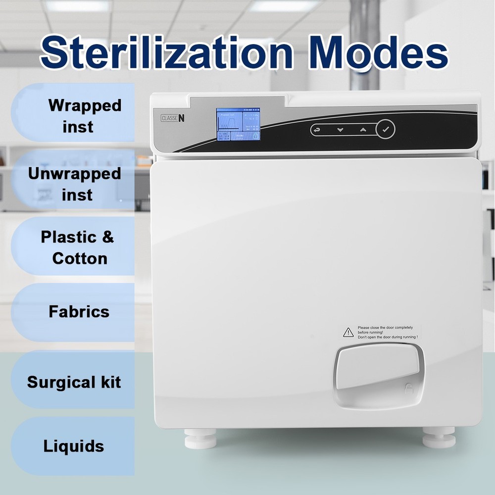 22L Autoclave Steam Sterilizer High Pressure Temperature with Drying Function