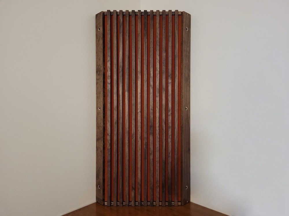 Neptune Audio Corner Bass Trap & Absorption-Diffusion Panel: 24" x 48" x 4"