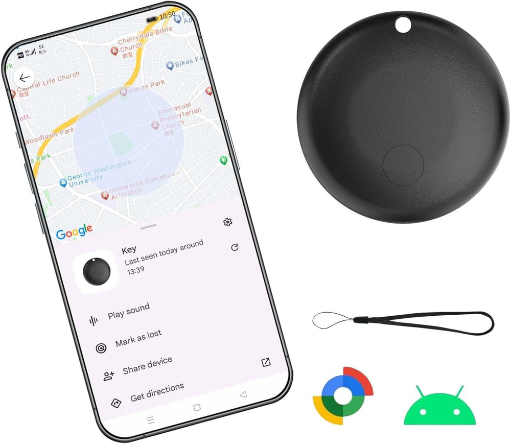 1 Pack Air Tag for Android,Ip65 Waterproof Tracker Tags,Ultra-Long Battery Andro
