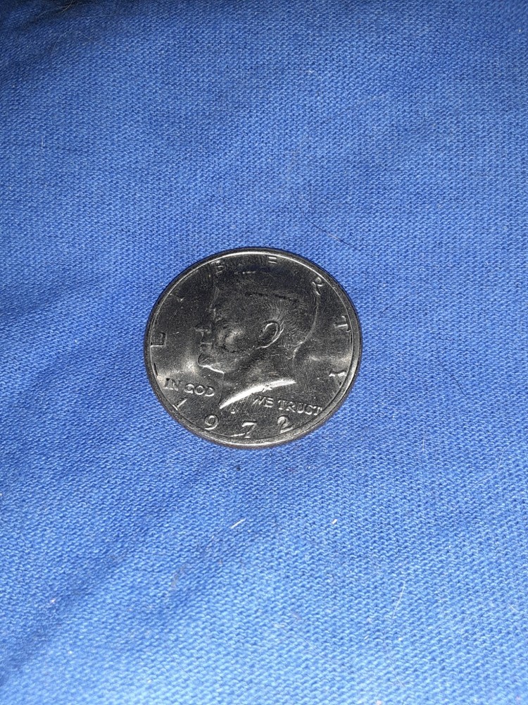 1972 kennedy half dollar d.......[a]