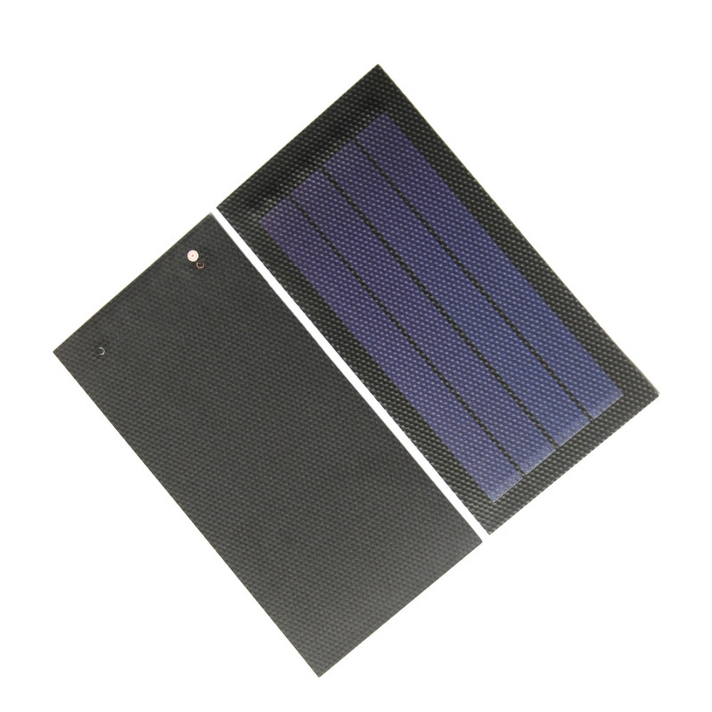 1W 6V Flexible Thin Film Solar Panel Amorphous Silicon for Field Testing