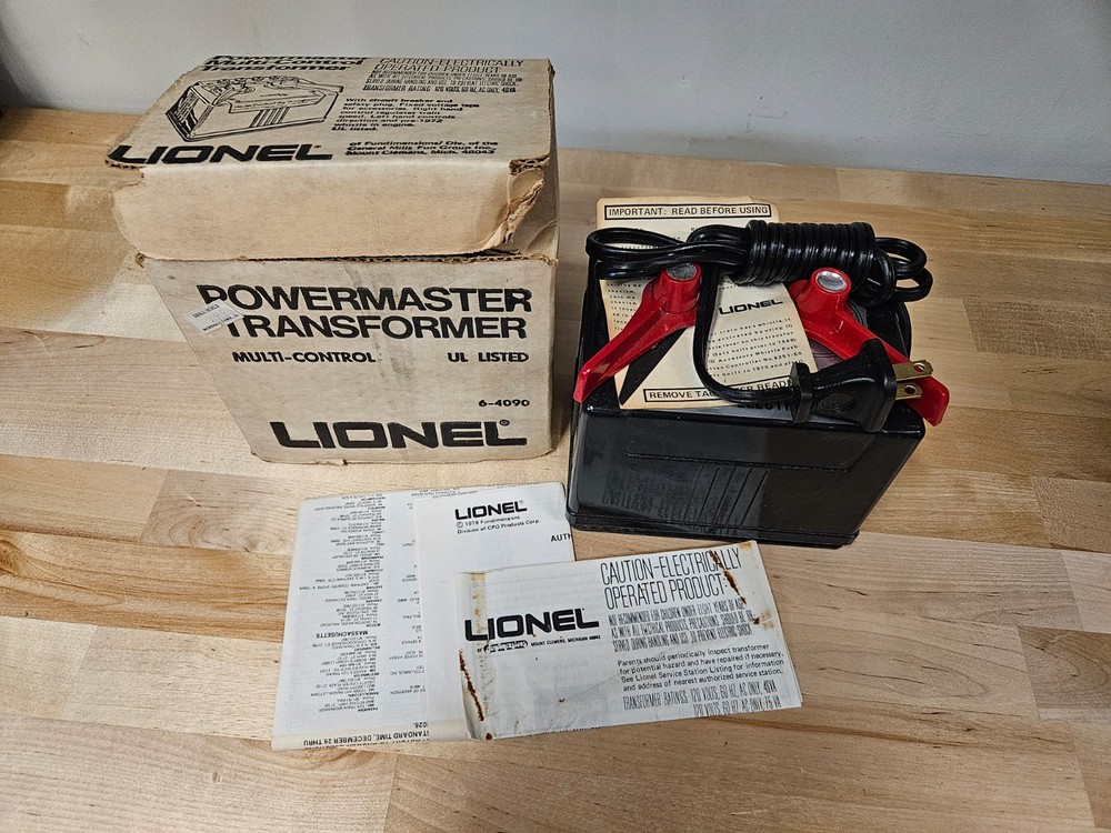 Lionel #6-4090 Powermaster Transformer With Original Box
