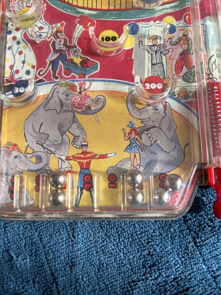 Schylling Circus Pin Ball Hand Held