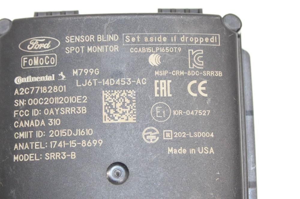 2020 - 2021 FORD ESCAPE REAR LEFT DRIVER SIDE BLIND SPOT RADAR SENSOR MODULE OEM