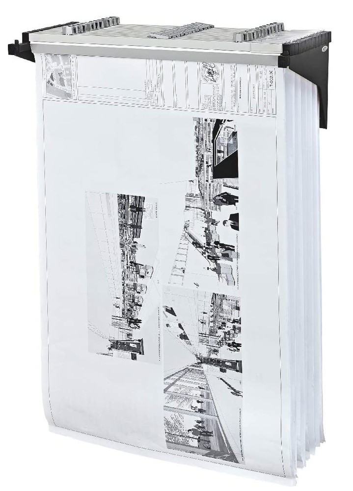 Adir Blueprint Wall Rack - Blueprint Plans Organizer and Construction Plan Holde