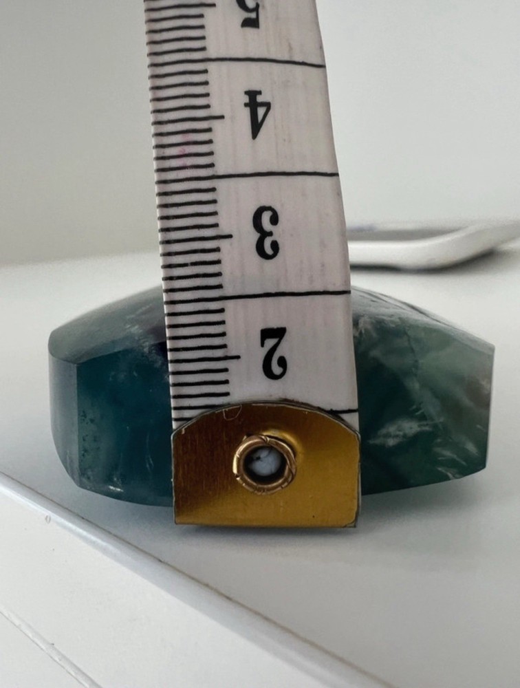153g Fluorite Polished Teardrop