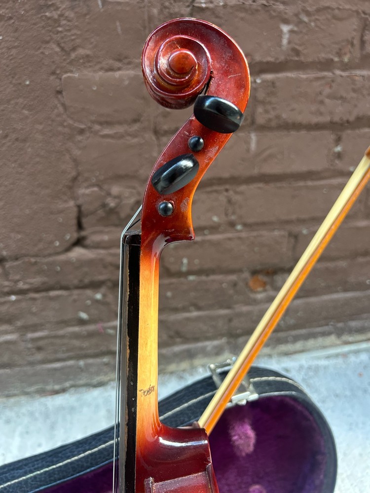 4/4 Violin Unknown Maker With Case