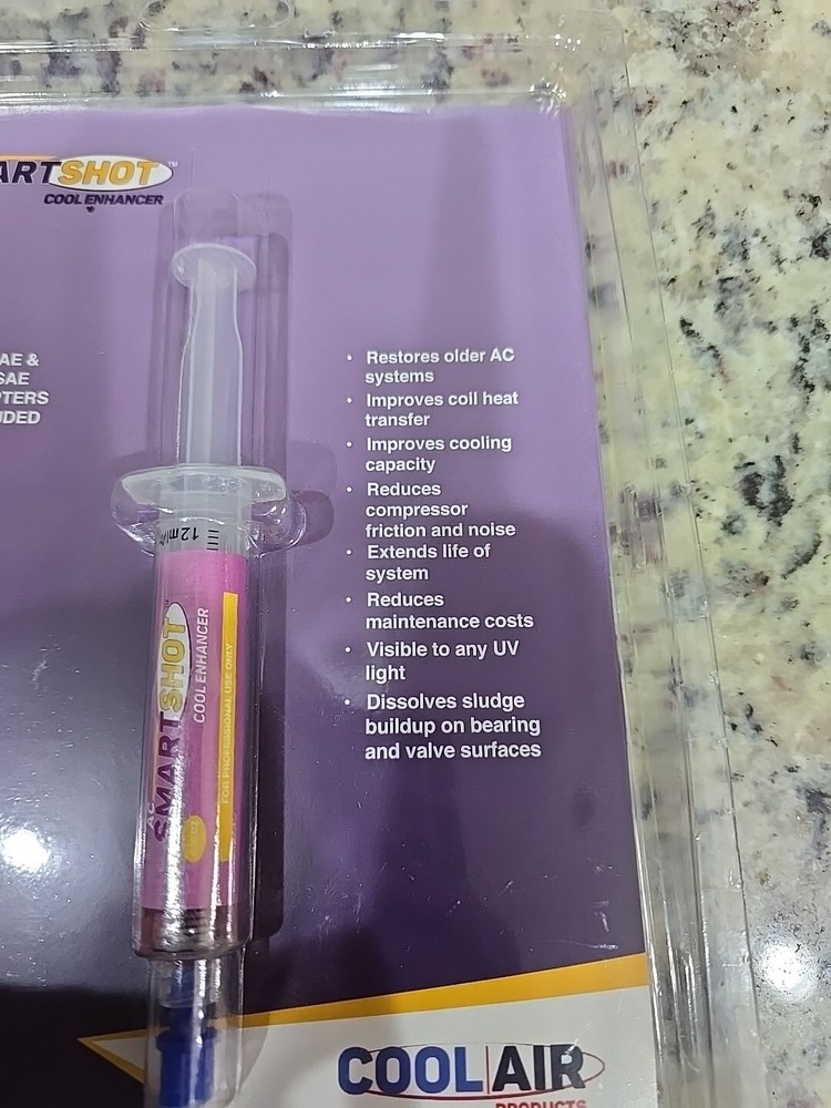 AC SmartShot Performance Enhancer For AC & Refrigeration Systems Cool Enhancer