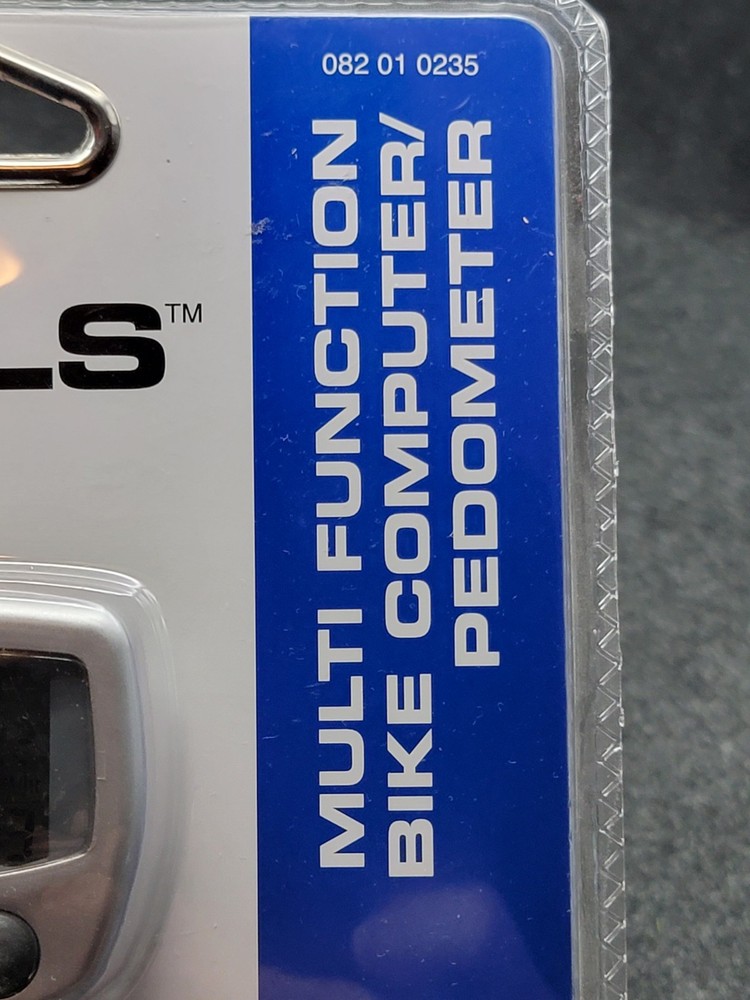 Back Trails Multi Function Bike Computer/Pedometer [Brand New]